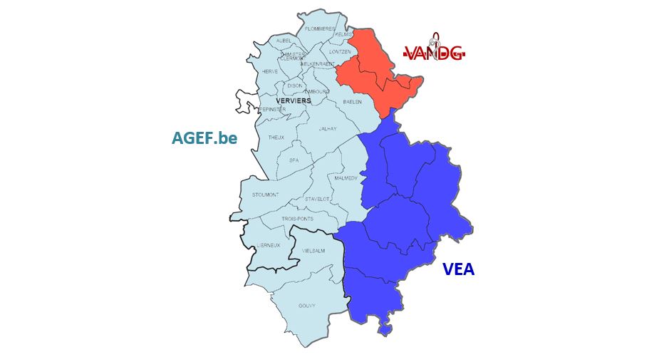 Intégration de la Communauté Germanophone de Belgique GEFDG.be